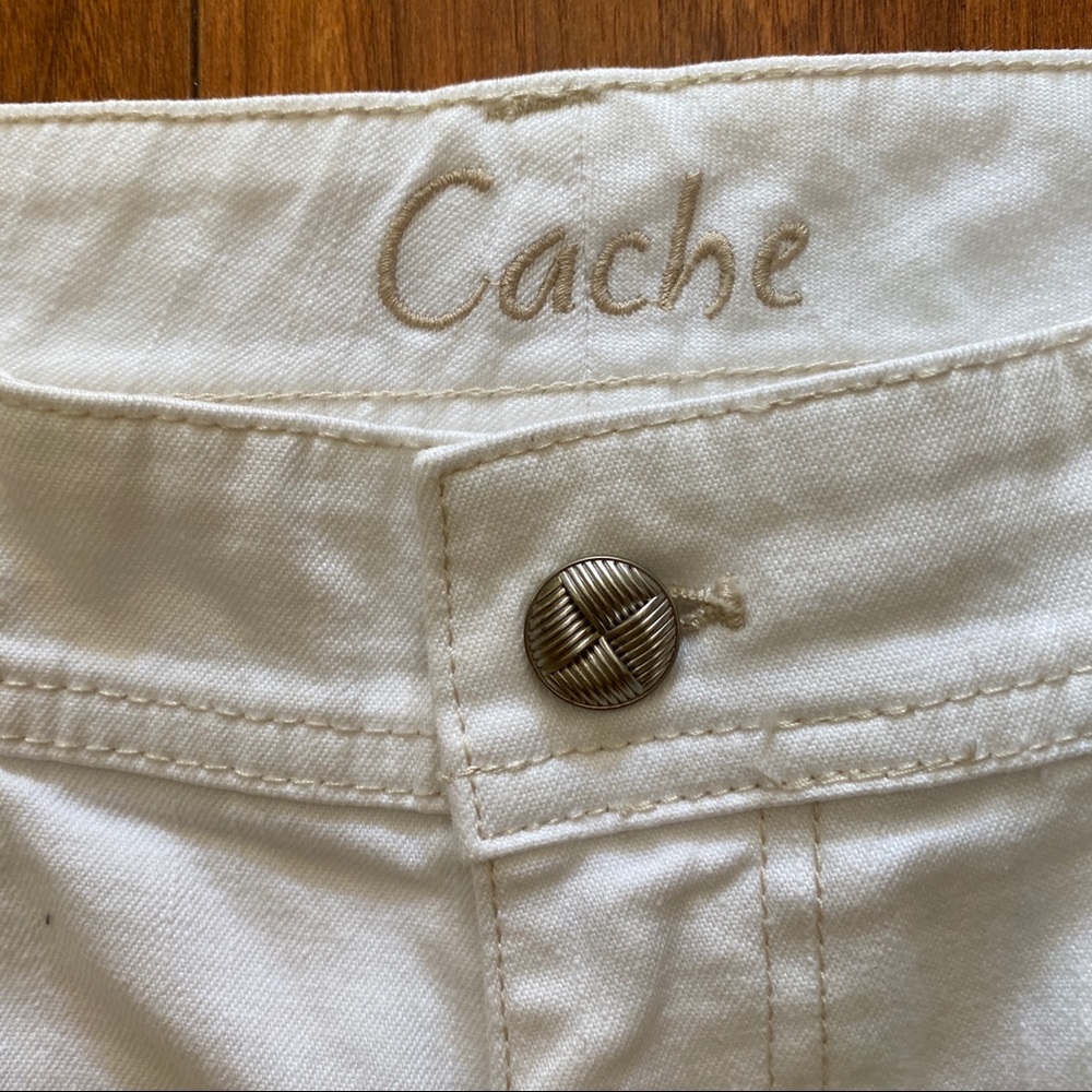 Women’s Cache white denim jeans